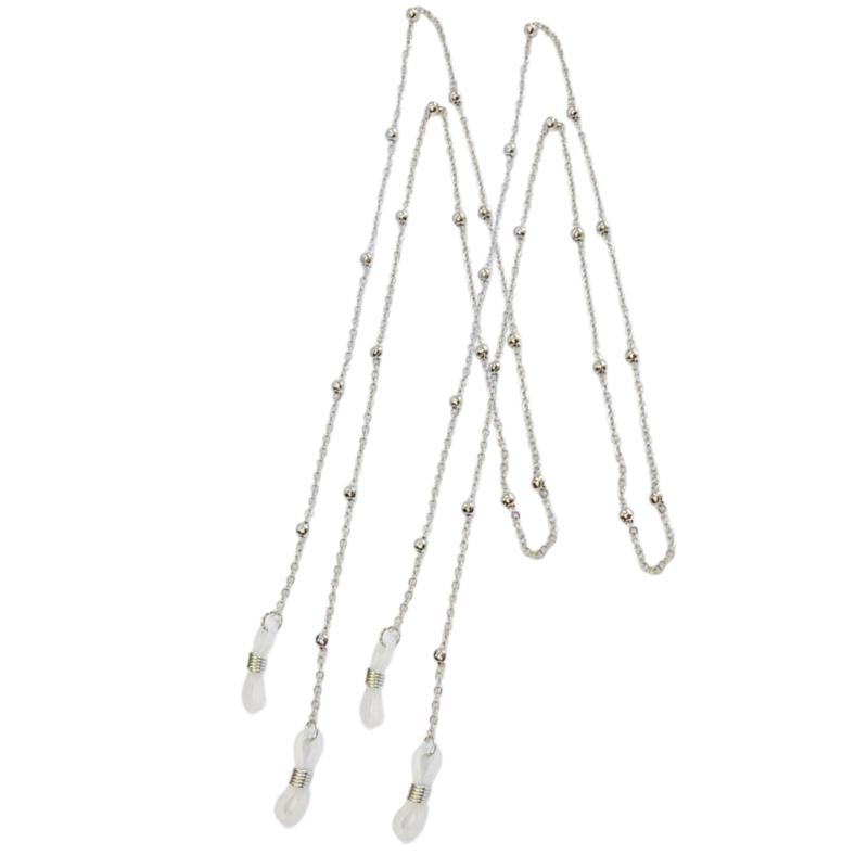 Practical Metal Eyeglass Chain For Glasses And Masks Lightweight Glasses Lanyard Adjustable Unisex Design For Daily Use