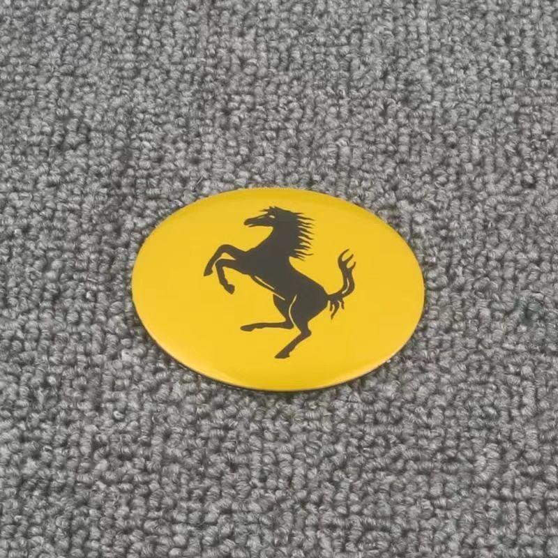 Hub Cover Labeling Modified Tire Center Cover Logo Metal Labeling Decorative Sticker 56MM60MM65MM