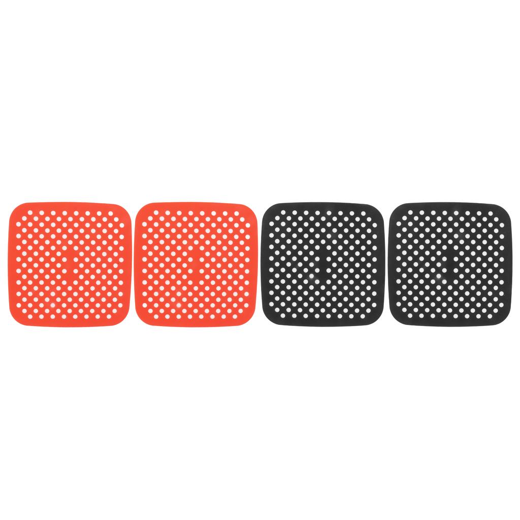 Reusable Air Fryer Mats Stick Proof Dishwasher Safe Oil Resistant Silicone Air Fryer Liner for Oven