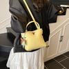 Premium Macaron Portable Small Square Bag Women'S Versatile Commuter Shoulder Messenger Bag
