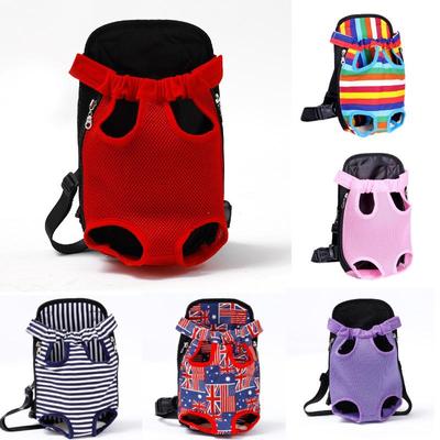 Oddychający Przenośny Plecak dla Zwierząt: Płócienny transporter bez obciążenia dla kotów i psów