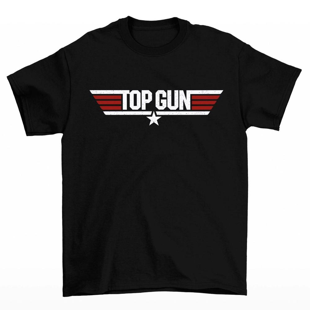 

Top Gun Logo T-shirt Men s Women s Tops Tees Mens Shirt Official L