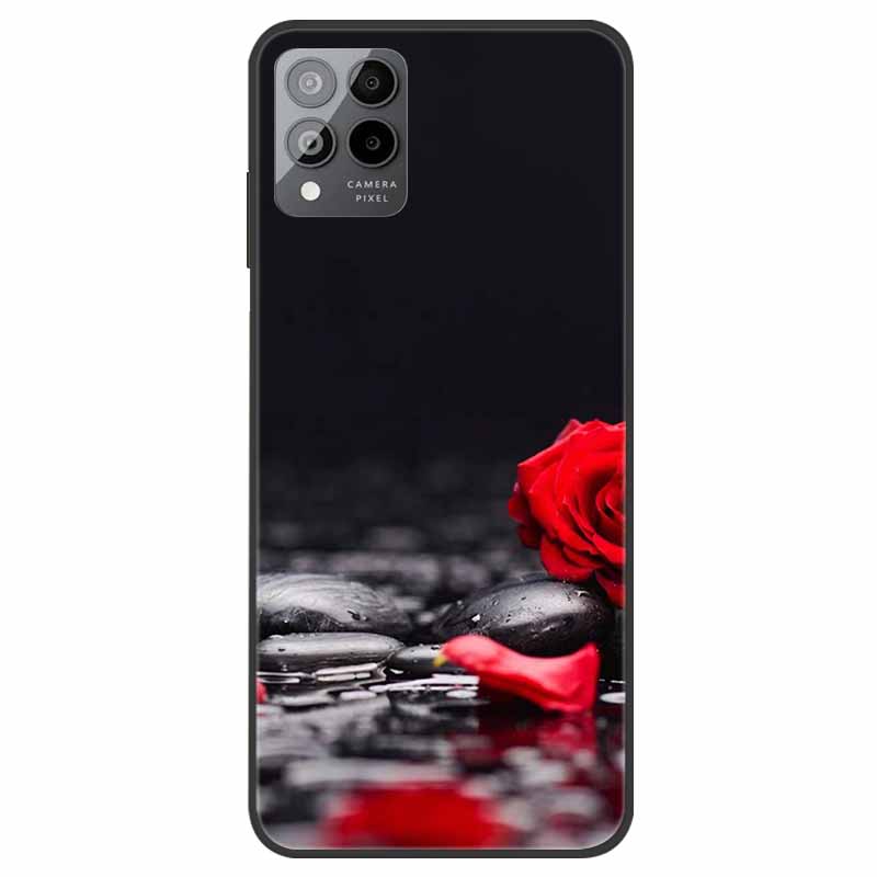 For T-Mobile REVVL 6 5G Case Christmas Soft Silicone TPU Phone Back Cover Case for T-Mobile Revvl 6 Pro 5G Santa Claus Elk Funda