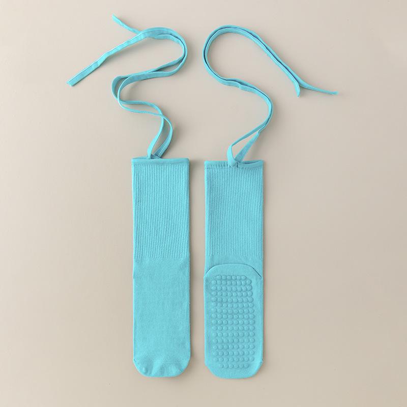Dopamine Yoga Socks: Non-Slip, Strappy, and Colorful Mid-Calf Pilates & Dance Socks