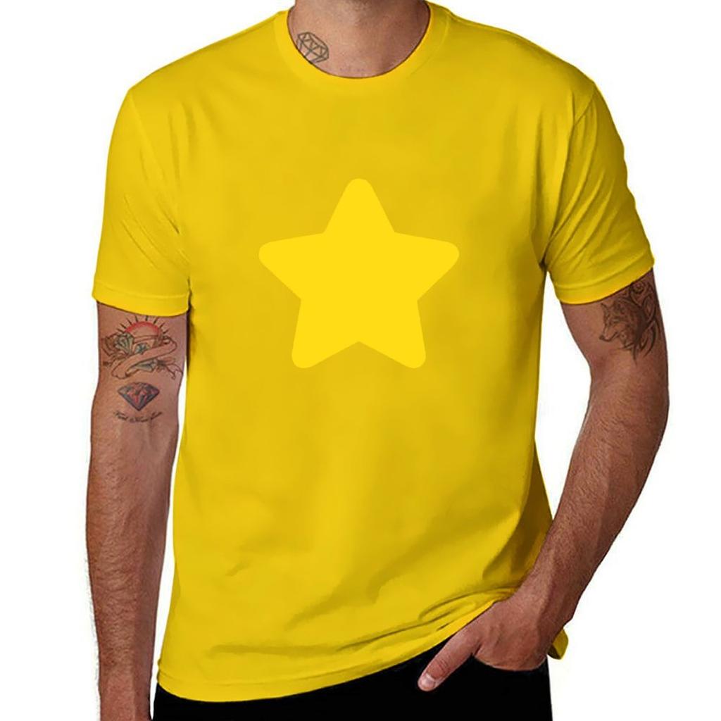 Steven Universe Stern T-Shirt T-Shirts Jungen Weiß Vintage Herren T-Shirts