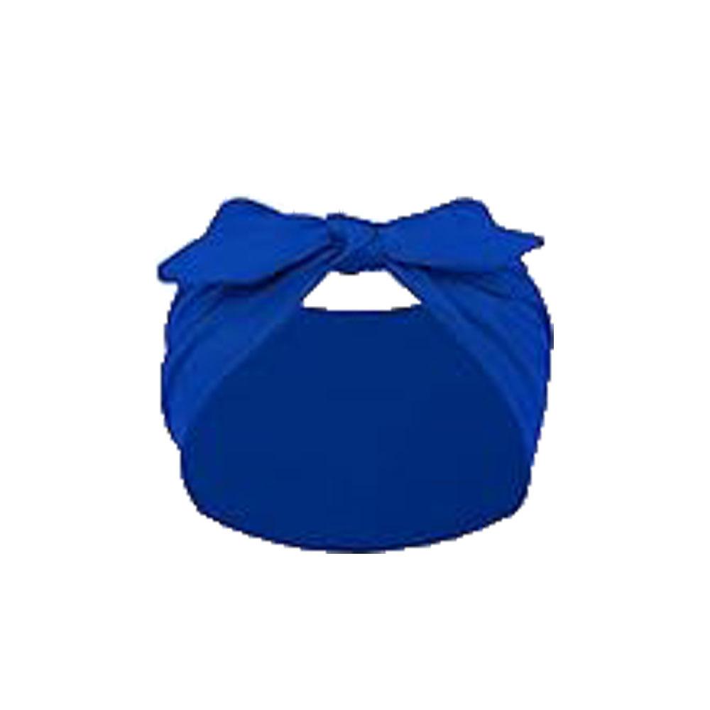 Knotted Rabbit Solid Color Elastic Ear Bow Headband Yoga Sports Headband Sweat-absorbent Antiperspirant Elastic Headdress