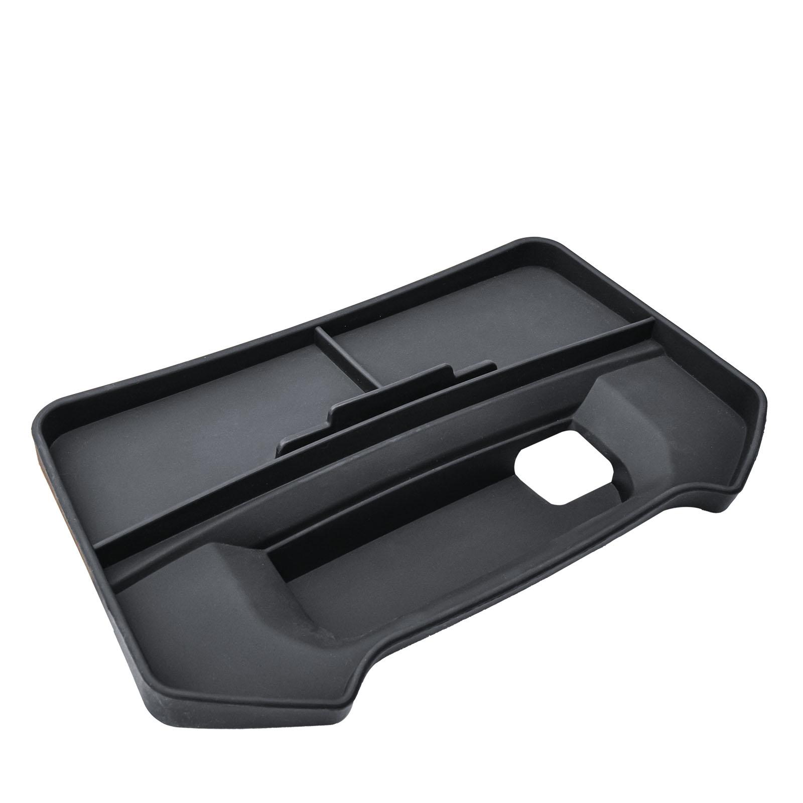 

Center Console Organizer Tray for 2019-2025 Dodge RAM 1500 12 inches Behind Screen Dash Board Storage Box Interior Accessories