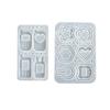 DIY Epoxy Resin Mold Shaker Molds Rabbit Phone Cat-Claw Shaped Silicone Resin Moulds Jewelry Tools Jewelry Accessories