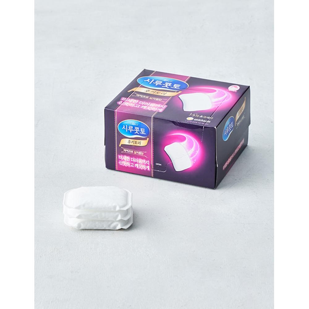 Shirukoto Fukitori Cotton Pads 32 Sheets