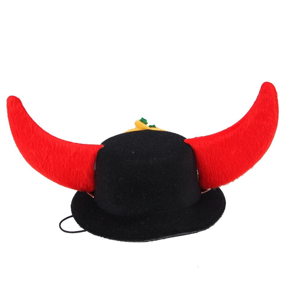1PC Halloween Party Decoration Christmas Claus Pet Cat Dog Pumpkin Hat Puppy Cute Funny Cosplay