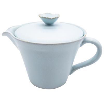 Aito Seisakusho Seto Dishwasher and Microwave Made In Product Number 288475 "Hana" Teapot, 280ml, Mizuhada, Ware, Safe, Japan,