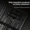 Stainless Steel 7/10/16/18pcs Black Manicure kit Pedicure Set Scissors Nail Clipper Grooming Tool Kit with Travel Case