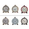 Elegant Metal Clock for Home Decoration Quiet and Battery Powering with Vintage Designing Exquisitedly