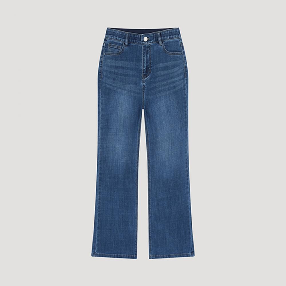 

Она S Miss Basic Semi Bootcut Denim Pants SSSmSlo12030 Dl dark blue/55