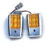 Hino New Profile, Large Profile, Ranger Pro, 4t Ranger, Plated, Door Side Marker, LED