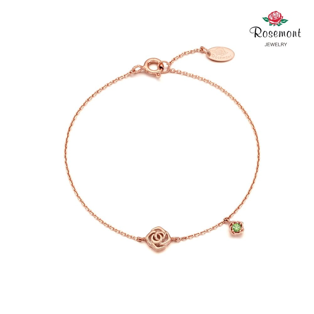 [Exclusive Package][Rosemont] Silver Bracelet (August Birthstone) Rc0348