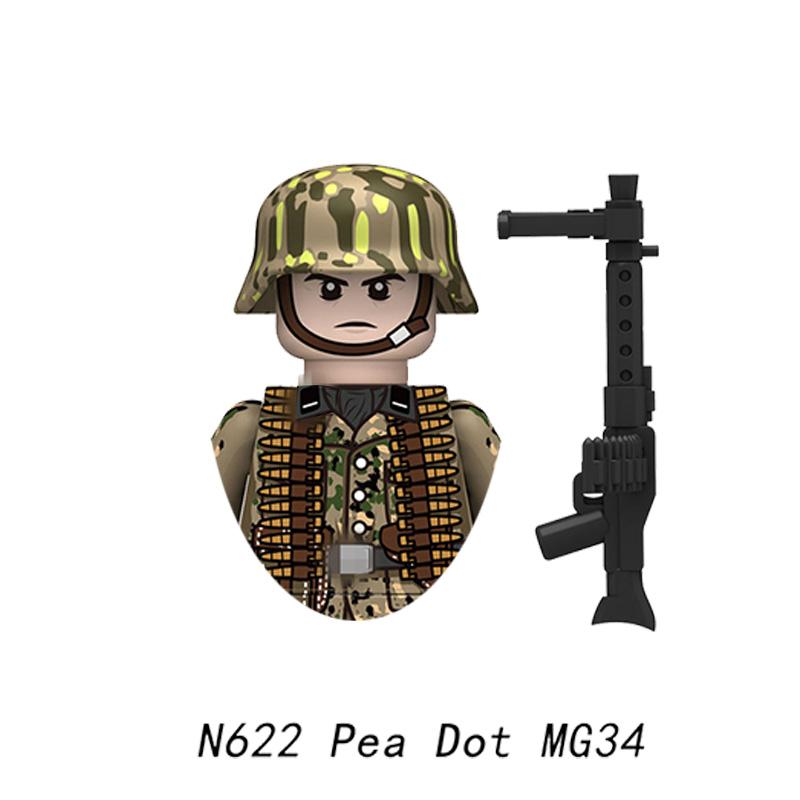 Kids Toys Mini Military Soldier Model Air Force Army Armed Camouflage Unit Small Particles Building Blocks Boys Holiday Gifts