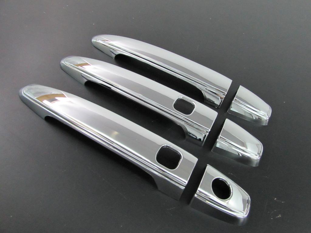 BRIGHTZ Chrome Door Handle for Nissan Porte and 145 NCP Cover, W-Type, 140, 141, (WISH-NOBU-FS-A1B1C1D2E1) (NSP140, NCP141, NCP145, NSP, 42)