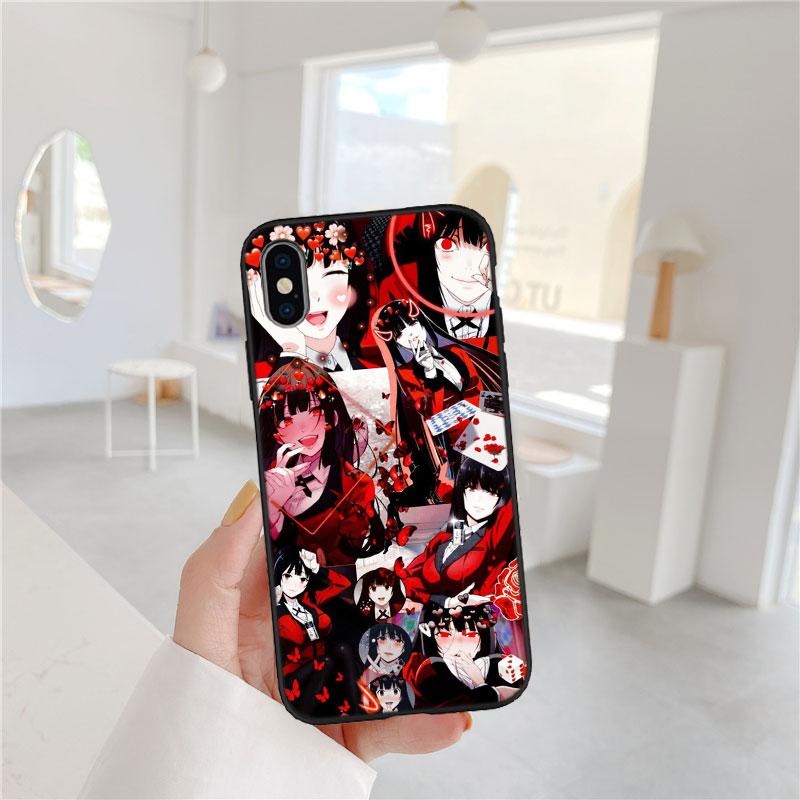 PP42 Kakegurui Phone Case for Samsung Galaxy M06 M15 M16 M35 M55 M56 A36 A42 A50 A50S A51 A52 A32 A33 A05 A05S A06 A16 A20