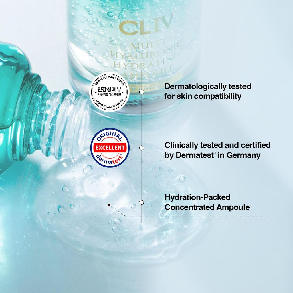 CLIV Multi-Hyaluronic Acid Hydrating Ampoule