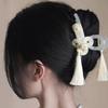 1Pcs New Chinese Style Hand Woven Knot Tassel Clip Elegant Dignified Cheongsam Hanfu Braided Updo Hair Accessories