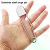 Large Size Stainless Steel Safety Pin 1Pcs 12.8cm DIY Sewing Tools Accessory Needles Wrapped Safety Pins For Fixing Files