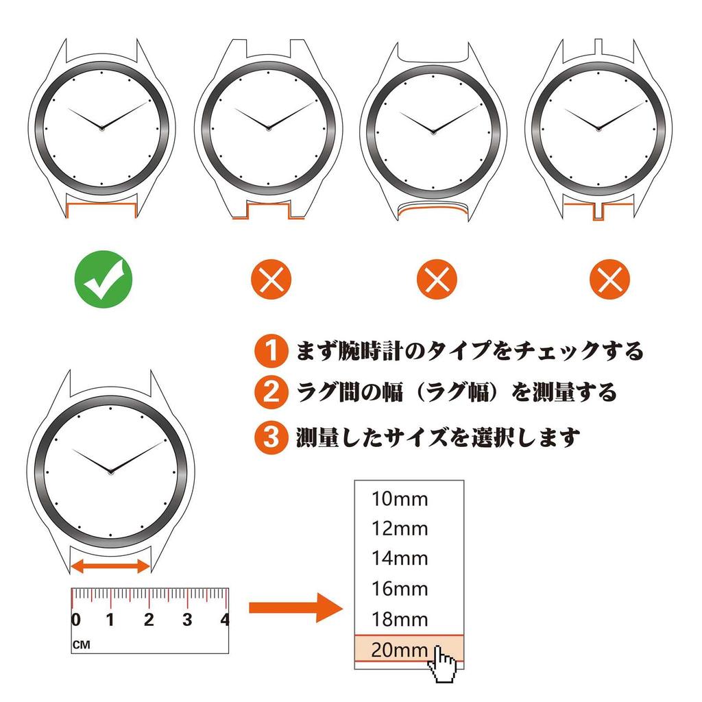 ANNEFIT Echtes Leder Uhrenarmband, 13mm, Eidechsenprägung, Ersatzarmband mit Werkzeug, BraunGoldene Schließe