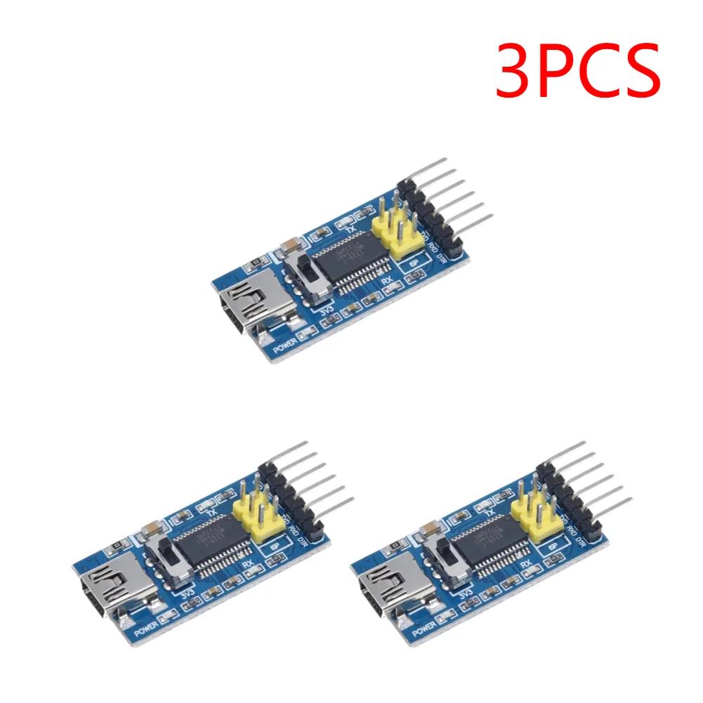 FT232RL FTDI Type-C to TTL Serial Converter Adapter Module 3.3V 5.5V FT232R Breakout Mini USB to TTL Adapter Board for Arduino