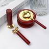 3PCS/Pack Wax Sealing Kit Melting Furnace Tool Wax Seal Warmer, Wax Seal Stamp Set with Wax Melting Spoon for Melting Wax Seal