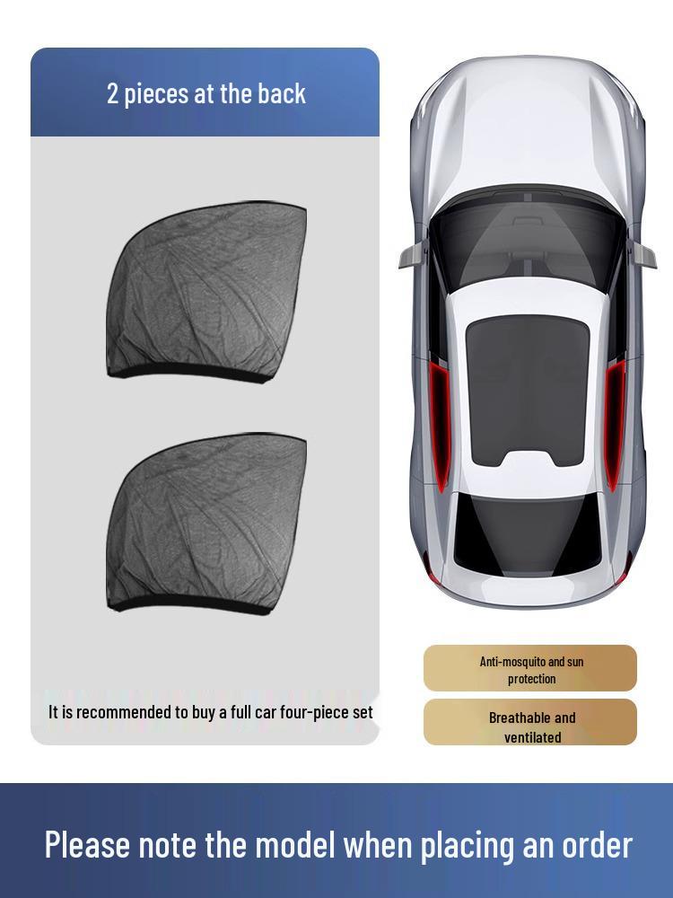 

Сетка от комаров и насекомых для окон автомобиля, солнцезащитный козырек для седанов