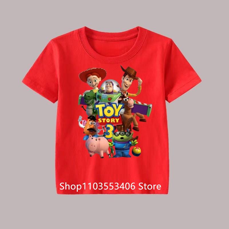 Toy Story Woody Buzz Lightyear Men Women T Shirt Funny Tees Short Sleeve Crew Neck T-Shirts 100% Cotton Gift Idea Clothes