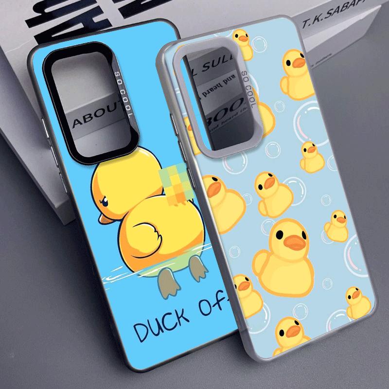 Funny Cute Cartoon Duck Shockproof Phone Case for Samsung A17 A16 A15 A14 A37 A57 A36 A56 A26 A35 A55 A25 A34 A54 A24 A13 A23 A3