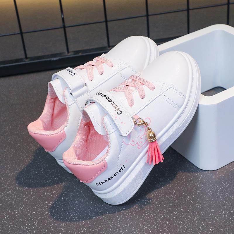 2025 Spring & Autumn Girls' Low-Top Casual Soft-Sole Board Shoes - Stylish Sports Shoes for Big Kids & Students