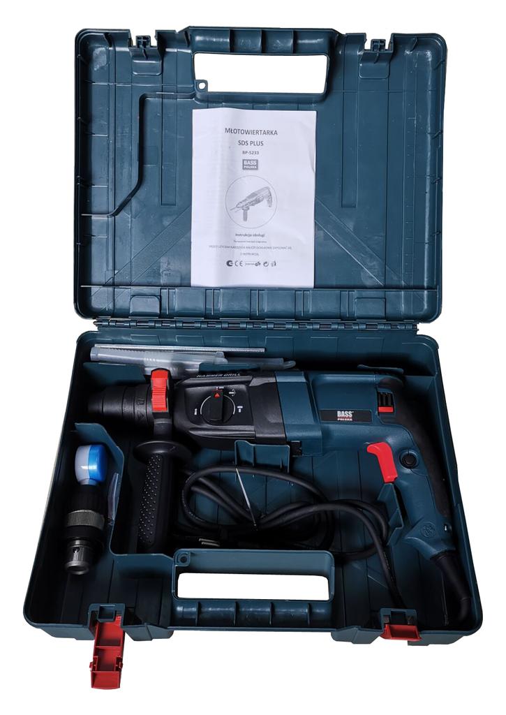 Martello Perforatore Con Set Di Punte E Scalpello Sds Plus