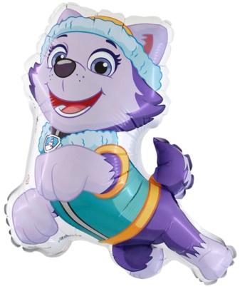 Paw Patrol Everest Folieballong 26X32cm 1 Styck