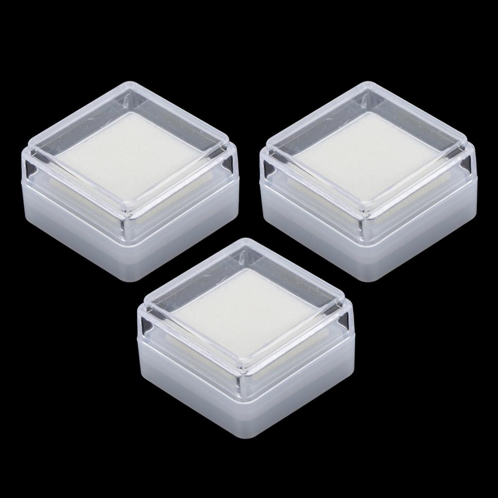 Lege Stempelkussen Vierkant Spons Stempelkussen voor Stof Hout Papier Journaling Scrapbooking Inkt Projecten