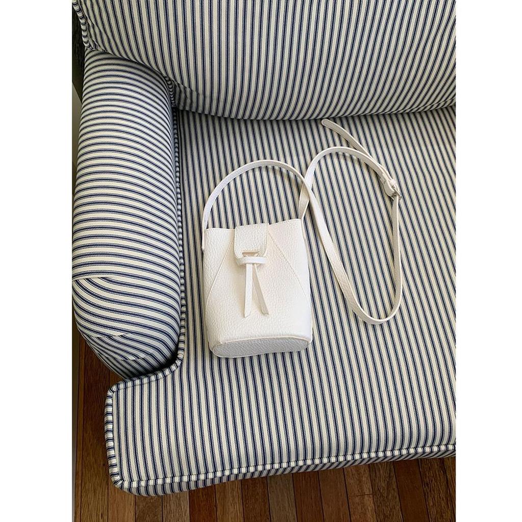 Women's Portable Pu Mini Phone Bag Solid Leather Flap Casual Crossbody Bags Female Versatile Shopping Messenger Shoulder Pack