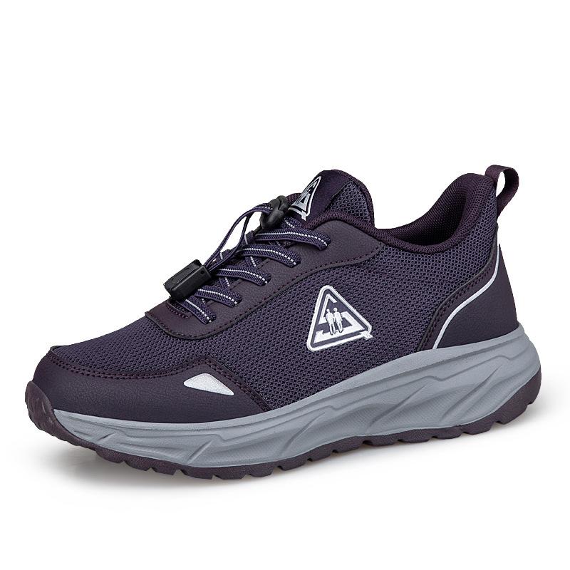 Women's Autumn and Winter Mid-top Velvet Warm Sports Casual Shoes Wear-resistant Cotton Shoes Medium Thickened Sports Shoes