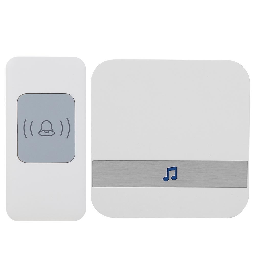 Wireless Chime Door Bell Patient Elderly Deaf Caller Remote Alarm 1*receiver  1*transmitter
