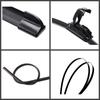 Quality Car Windshield Wiper Blades U-type Universal Soft Rubber Frameless Bracketless Premium All-Season Automotive Replace