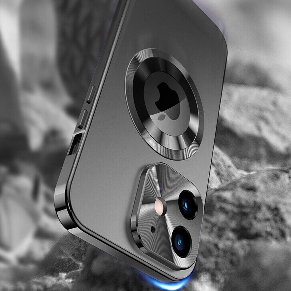 iPhone 12 Case, Dual Glass, Magsafe, Black