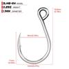 20pcs Inline Hook Fishing Hooks Single Hooks Fishing Jigging Hook  Fishing Accessories