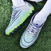 Foreign trade low-top football shoes men's and women's AG long nails TF broken nails artificial grass training shoes for primary and secondary school