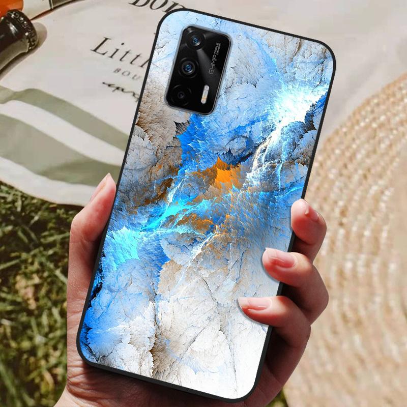 Für Realme Q3 Pro 5G Hülle Wolf Cartoon Silikon Weiche TPU Rückseite Für Realme Q3 Pro 5G Handyhüllen Realme Q3Pro 5G Fundas Coque