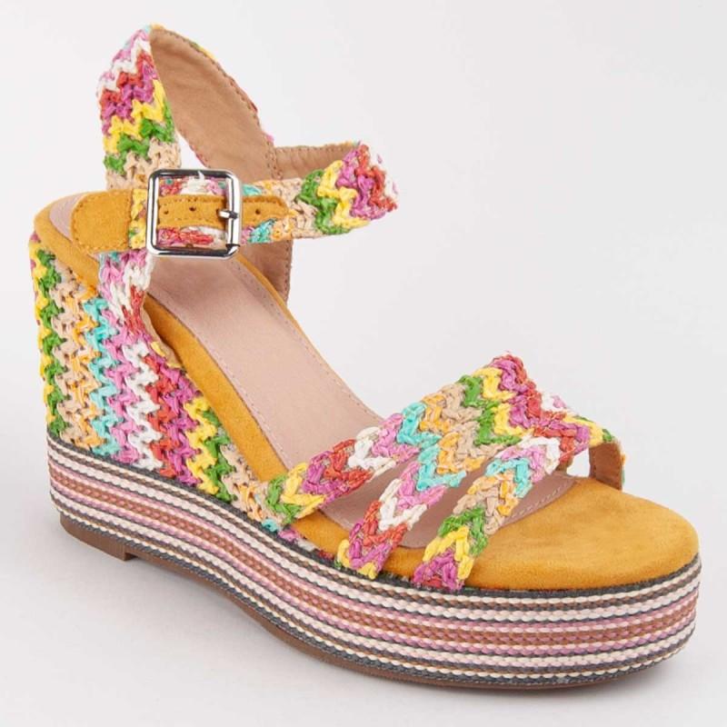 Women's Wedge Sandal. Montevita Salia9 102979