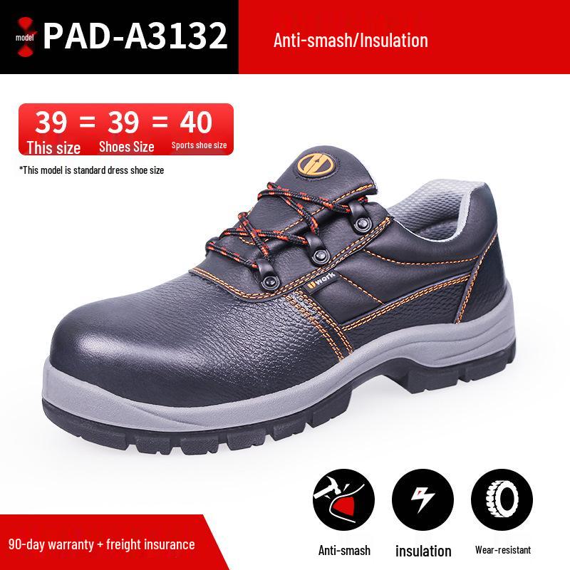 

U-work PAD-A3132 Изолированная защитная обувь, Защита от ударов, 6 кВ, Износостойкая для электриков. Anti-smash+Insulated*36