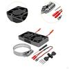 Metal RC Motor Heat Sink Kit 22000RPM for 4284 4985 Motors Accessories Adjustable Easily Install