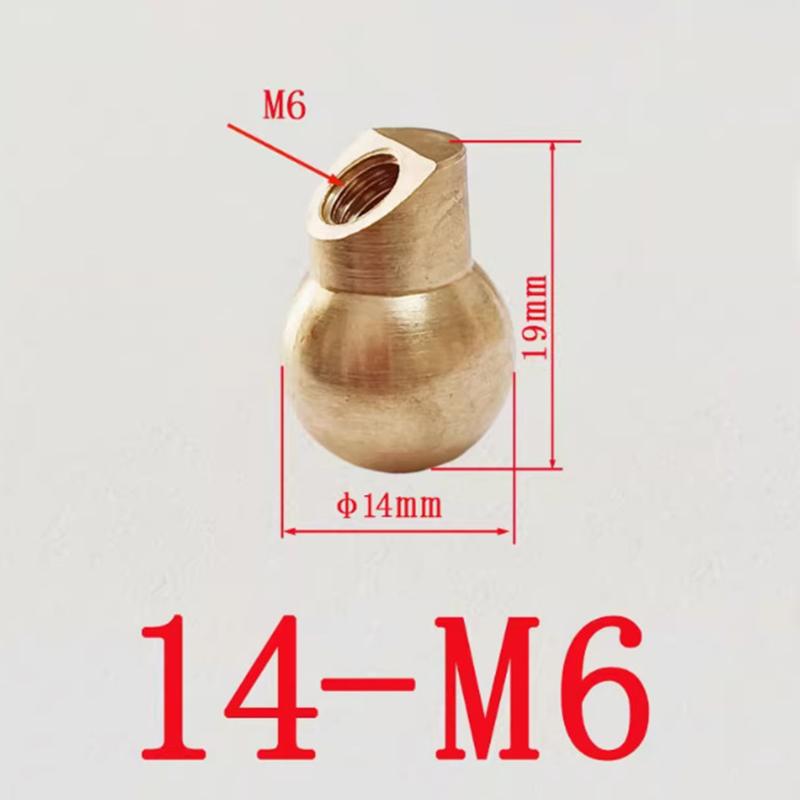 CNC Machine Tool Oblique Spray Brass Ball Coolant Nozzle Ball Joint Accessories