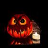 Svítící duch pes Halloween,Duchové psi s LED nočními světly,Halloweenské duchové noční světlo domácí dekorace,Sada duchů psů kancelářský stůl podzimní dekorace