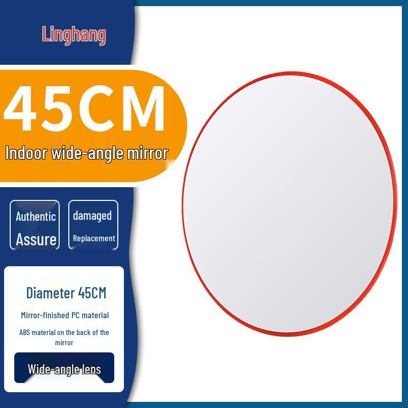Wide-Angle Traffic Convex Mirror for Intersections